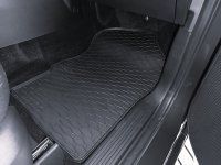 Gummifußmatten für Ford Ranger ab 2023 | passgenaue Auto Gummimatten, rutschfest
