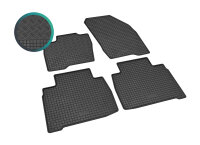 Gummifußmatten und Kofferraumwanne für Ford Galaxy ab 2015- | 5/7Sitze 3. Reihe eingeklappt