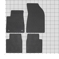 Gummifußmatten und Kofferraumwanne ein Set passend für CITROËN C3 ab 2025
