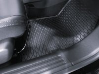 Gummifußmatten für Peugeot 208 MHEV ab 2024 | passgenaue Auto Gummimatten, rutschfest